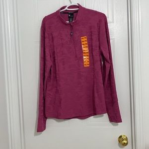 New Spyder Active/Sport Women’s long Sleeve Quarter Zip Size 2Xl